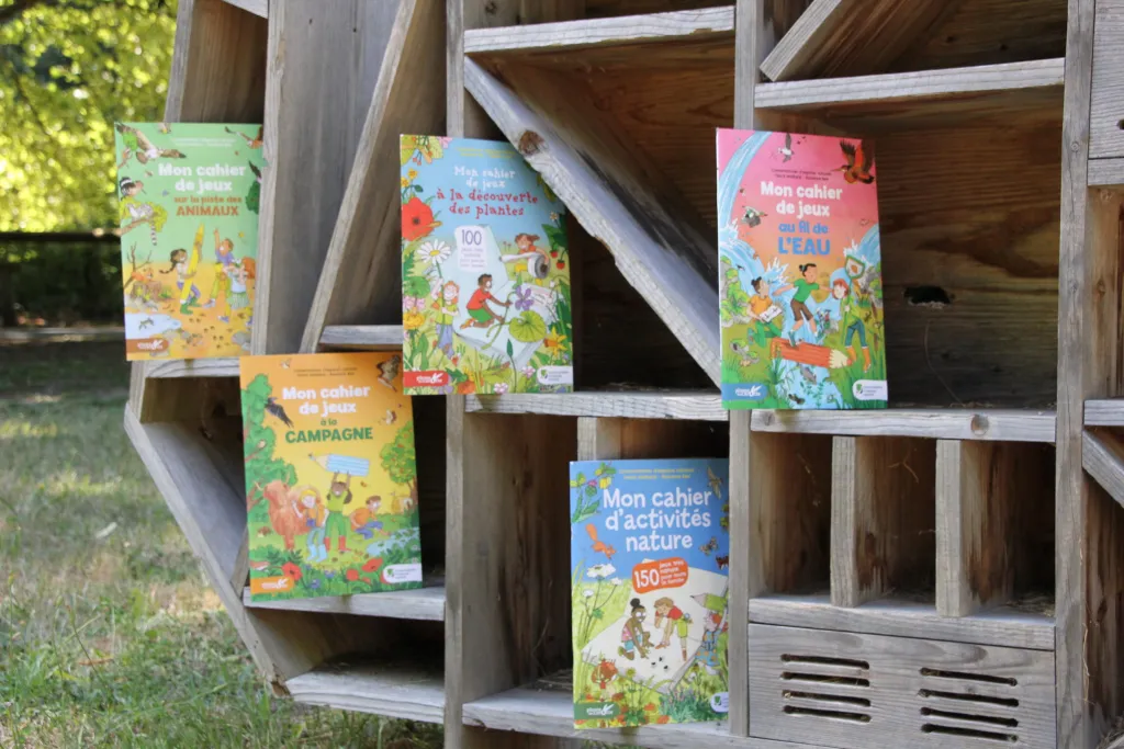 Cahiers d'activités sur la boutique des Conservatoire d'espaces naturels