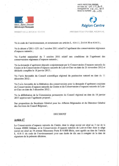 Agréments